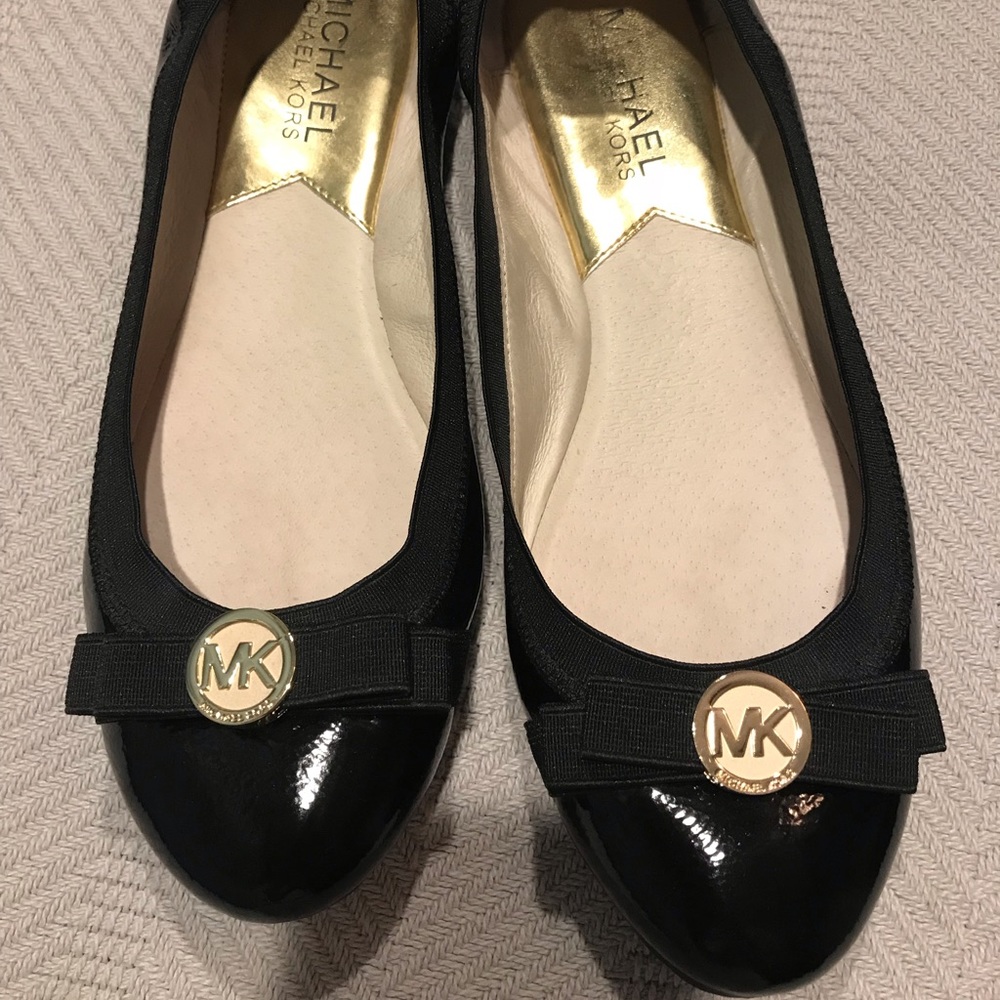 Michael Kors flats leather patent 6